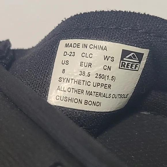 Reef Women's Cushion Bondi Sandals Size‎ 8 - Picture 6 of 7